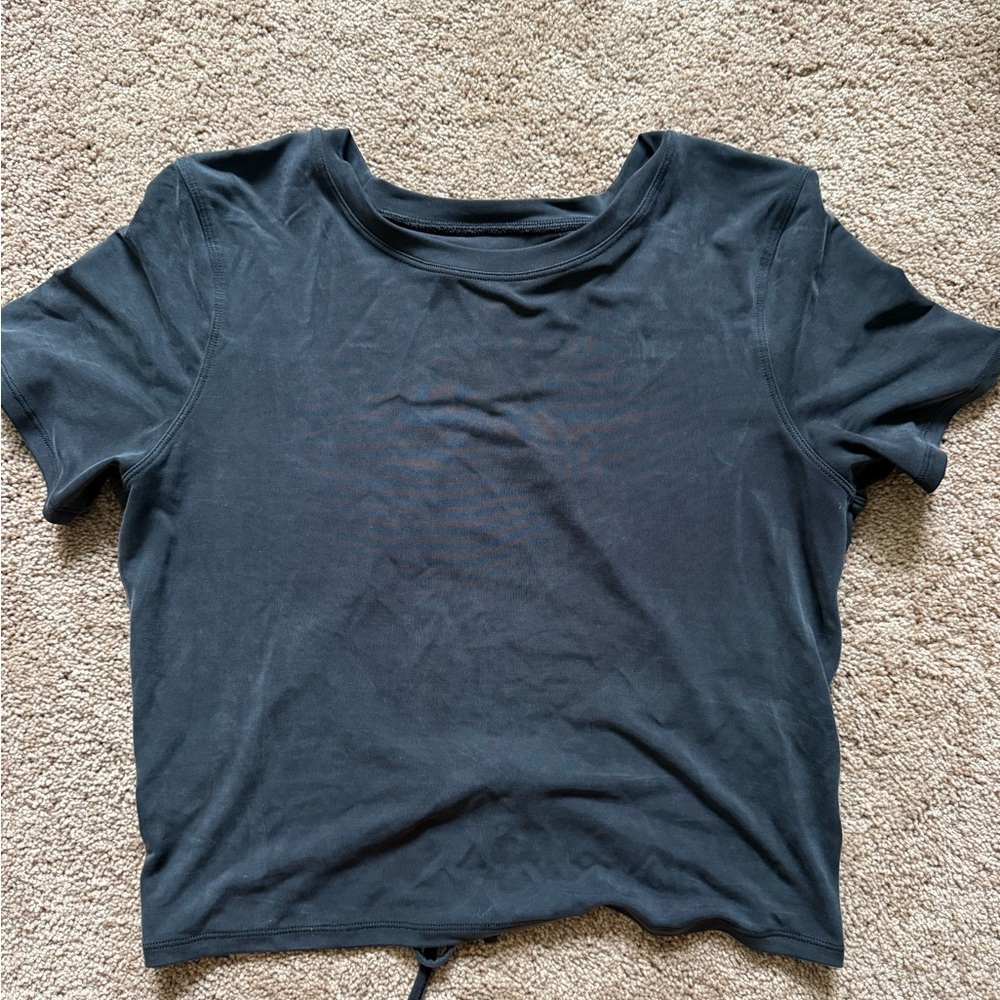 Lululemon Black cropped Women's Top